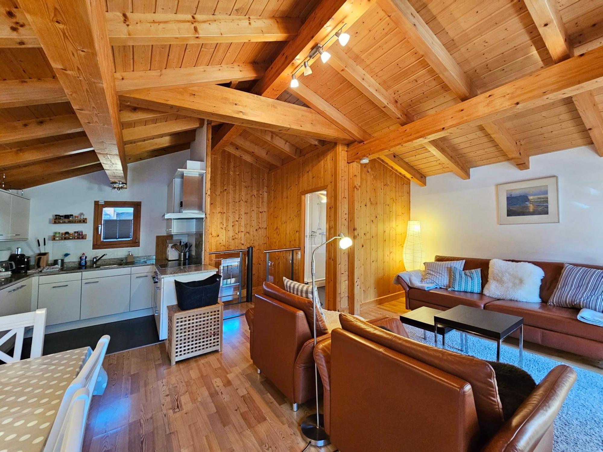 Chalet Flair Saas-Fee Exterior foto