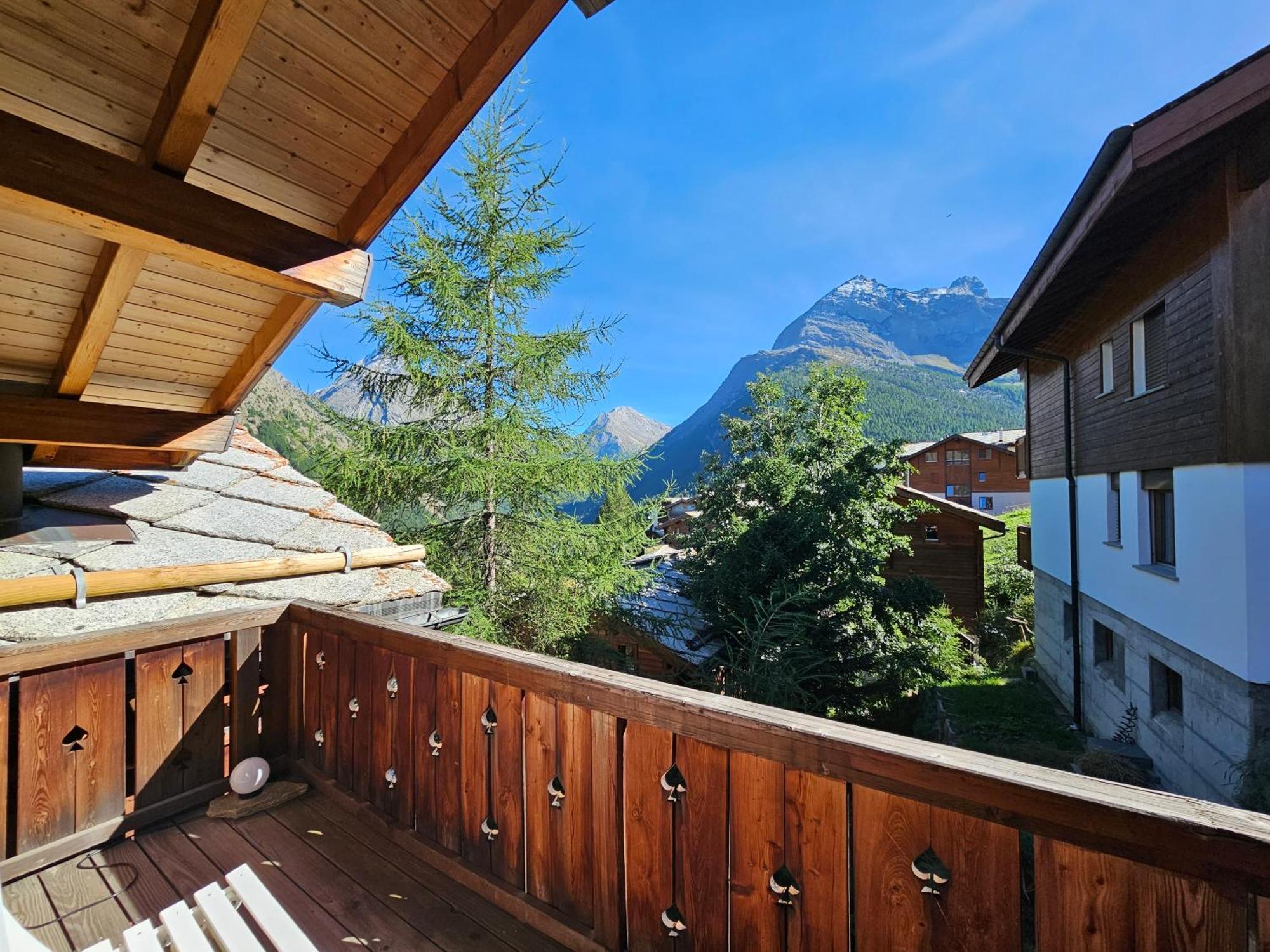 Chalet Flair Saas-Fee Exterior foto