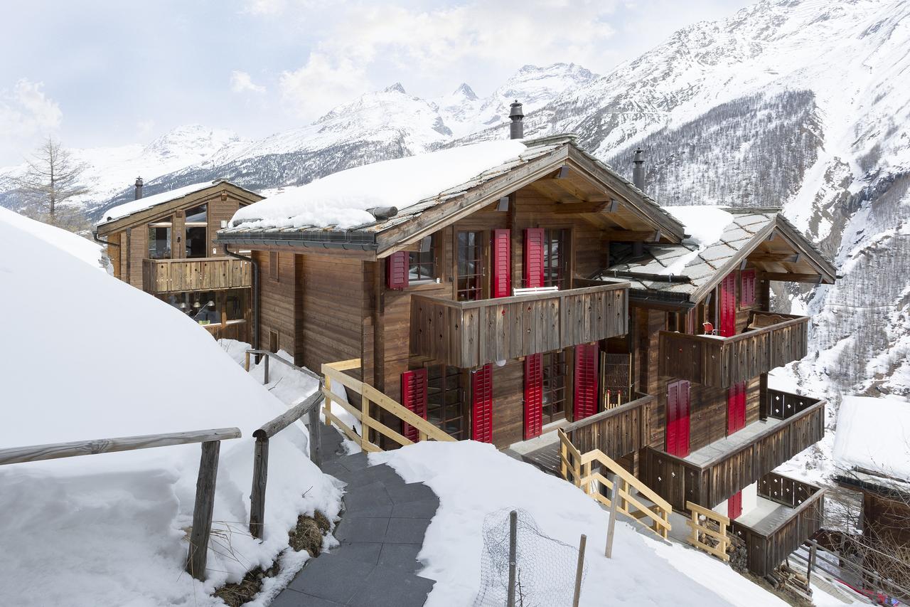 Chalet Flair Saas-Fee Exterior foto